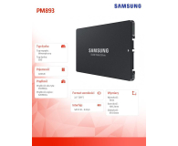 Samsung PM893 480GB MZ7L3480HCHQ-00W07 - 1373283 - zdjęcie 2